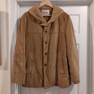 Vintage Zero King  Corduroy Water Wind Resistant Coat size 42